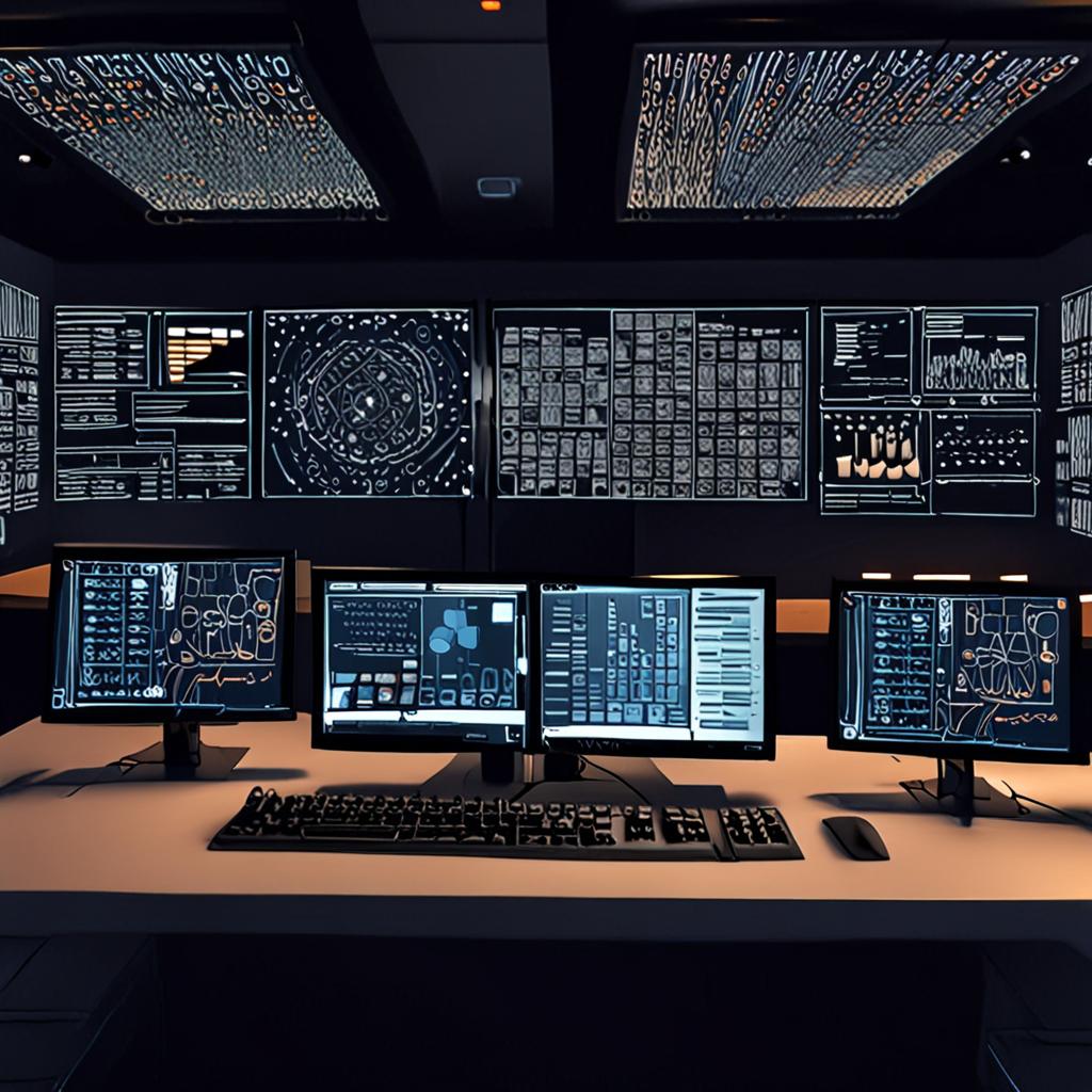 A futuristic digital workspace showing split screens of interactive code editors, semantic citation networks, and visual analytics dashboards glowing in a clean minimalistic study space. A futuristic digital workspace showing split screens of interactive code editors, semantic citation networks, and visual analytics dashboards glowing in a clean minimalistic study space.