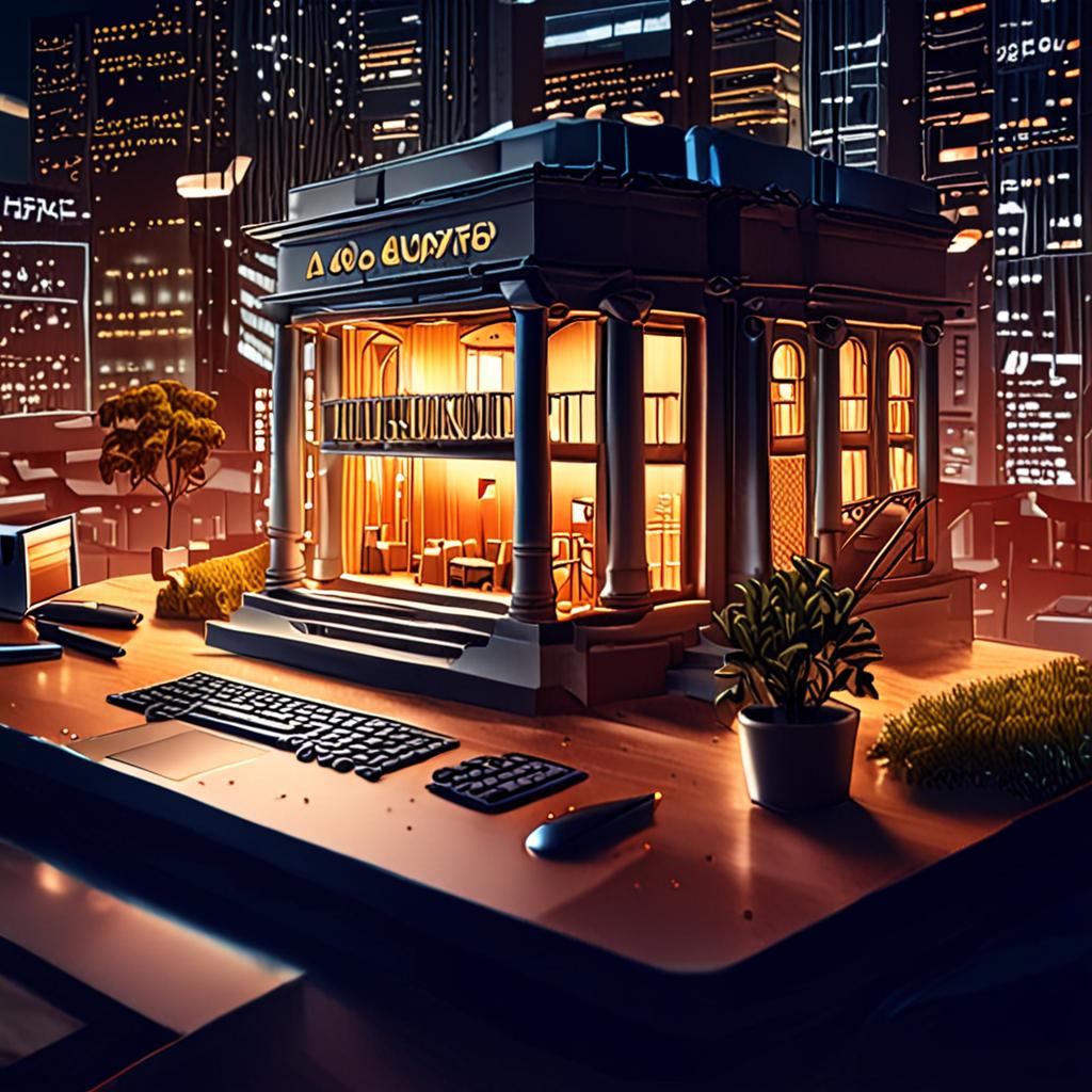An illustration of a website's architecture, highlighting the importance of SEO optimization for improved search engine ranking and online visibility.