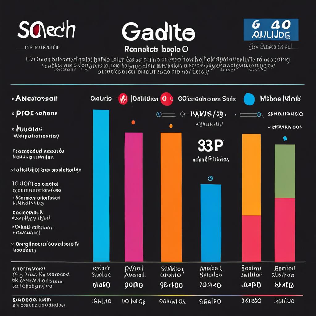 A graph illustrating the correlation between technical SEO audits and search engine rankings