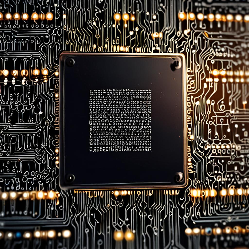 A futuristic neural network processor generating AI-driven content for SEO optimization, with a blurred background of coding scripts and digital marketing metrics A futuristic neural network processor generating AI-driven content for SEO optimization, with a blurred background of coding scripts and digital marketing metrics