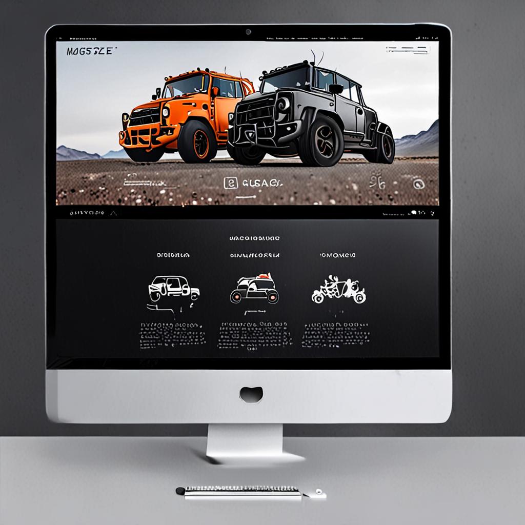 A split-screen comparison of a slow-loading website and a fast-loading website, highlighting the importance of core web vitals