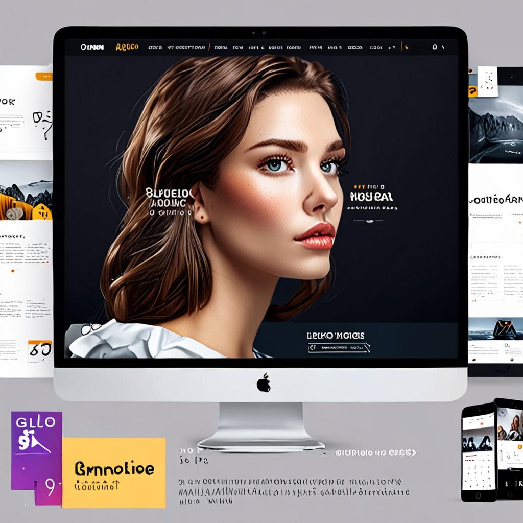 A sleek, modern website with a seamless user interface, highlighting the importance of user experience in on-page SEO optimization A sleek, modern website with a seamless user interface, highlighting the importance of user experience in on-page SEO optimization